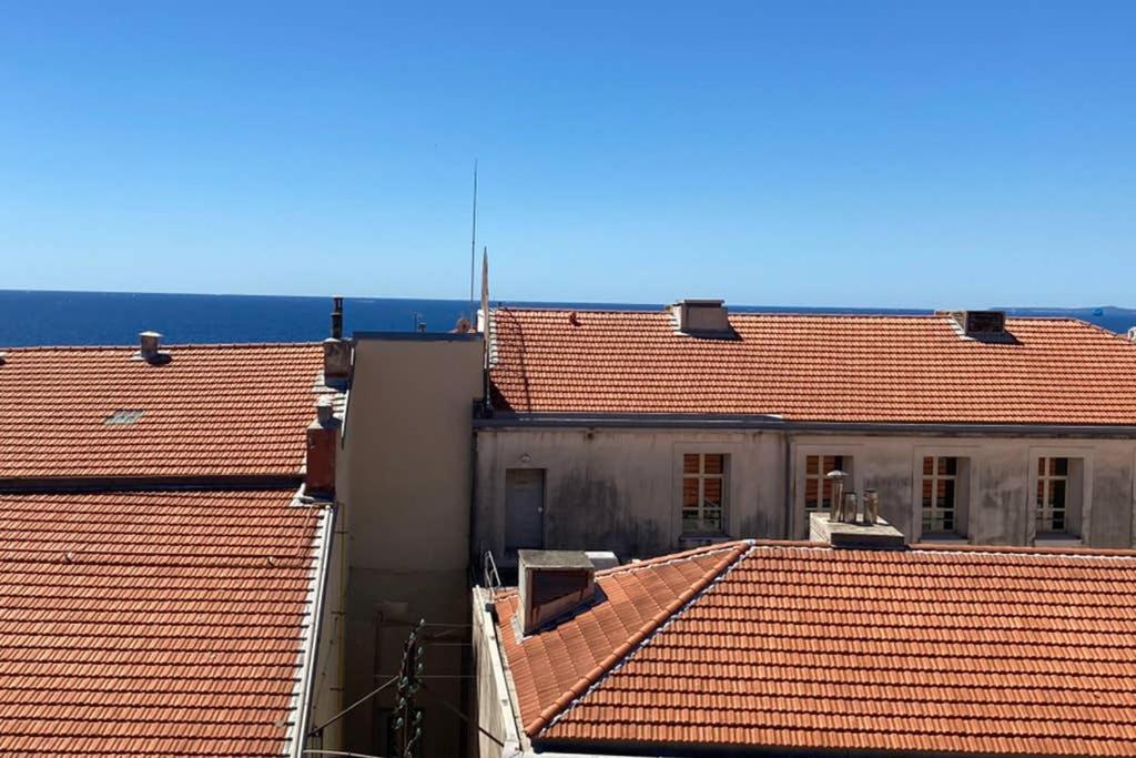 Cosy Penthouse Old Town Sea View Little Terraces Air Conditionned Nisa Exterior foto