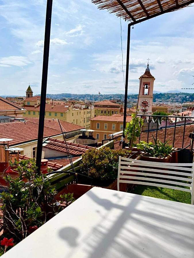 Cosy Penthouse Old Town Sea View Little Terraces Air Conditionned Nisa Exterior foto